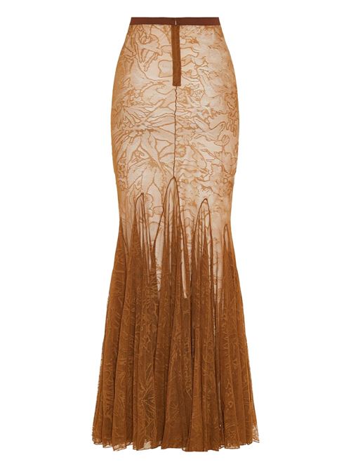 Gonna maxi DAVID KOMA | PF25DK94SLBROWN